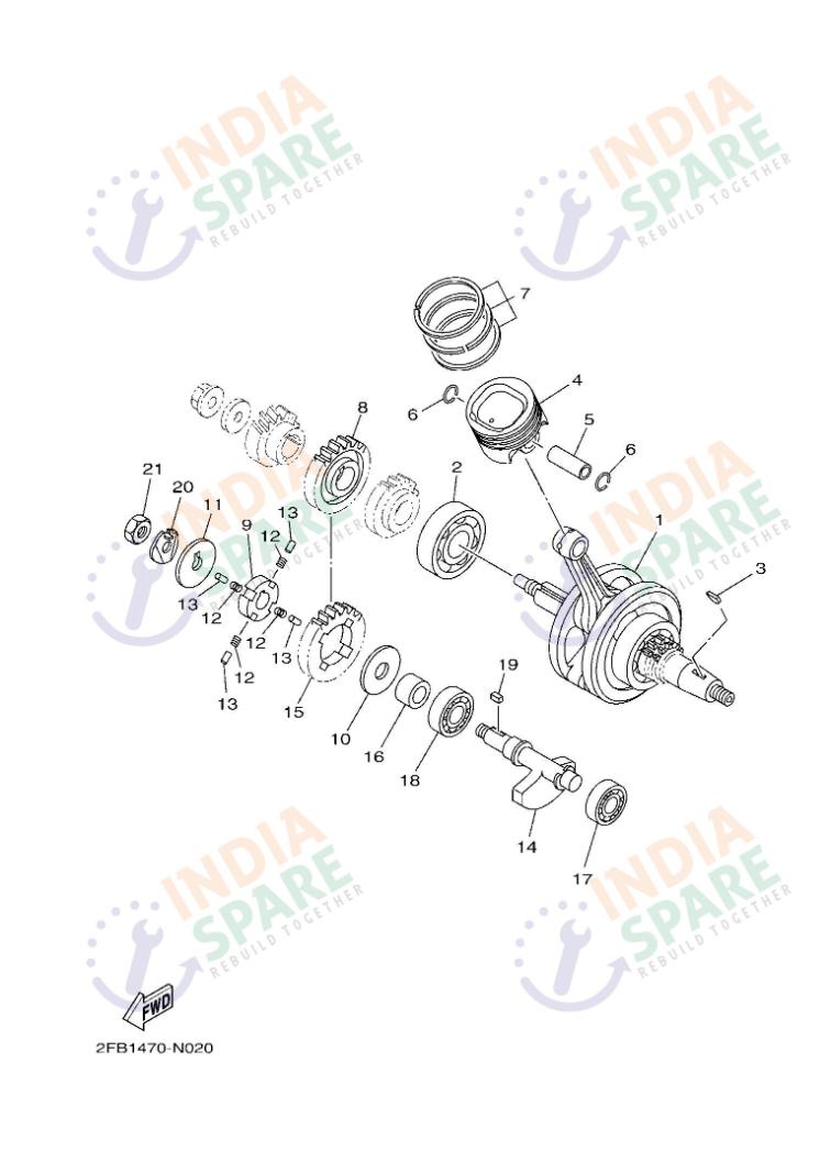 CRANKSHAFT & PISTON